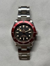 Tudor Heritage Black Bay Edelstahl automatik 41 mm