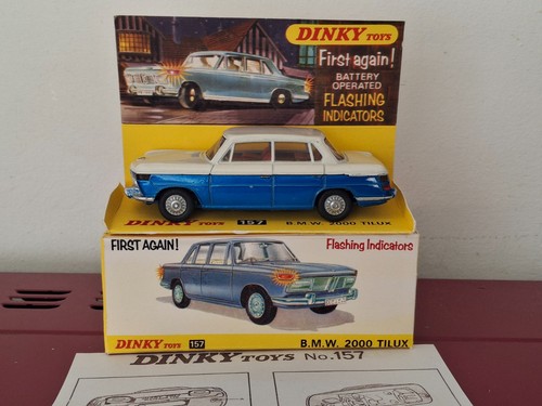 Dinky toys 157 bmw 2000 - toys,