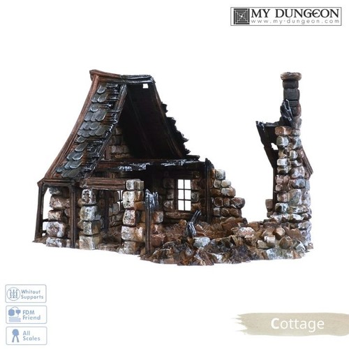 Stick house ruined medieval - stick,
