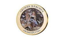 2 Euro vergoldet Aschenputtel