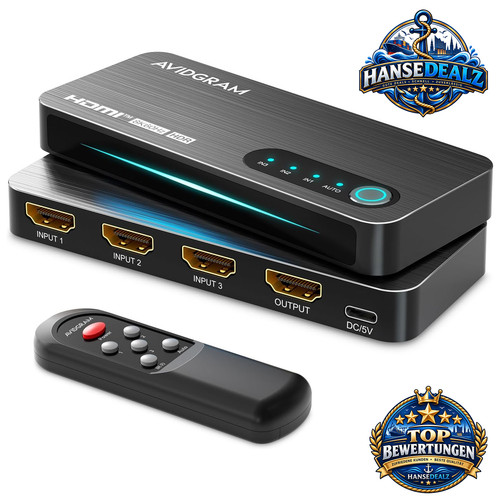 Hdmi switch 3x1 8k - hdmi, 2.1