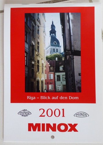 Minox kalender 2001 vom - kalender,