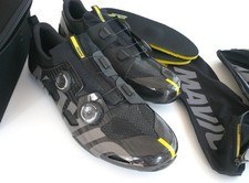 MAVIC COMETE ULTIMATE Carbon High-End Rennrad Schuhe bike-shoes 47-47.5 wie NEU