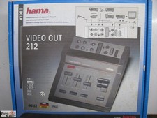 Video Cut Hama 212 Mischpult System VHS, VHS-C, S-VHS, Video 8, Hi-8, S-VHS-C
