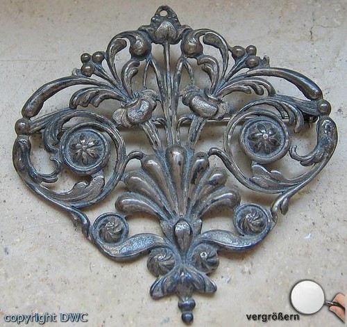 Antikbrosche silber brosche - antikbrosche,