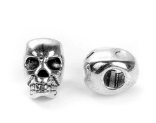 Totenkopfperlen Bartperlen 5x