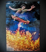 Poster - Skateboard - A3 Poster - Ian Poletto # Frontside Ollie _ Coping #
