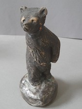 Alte Tilgmans Keramik - Bär -  Figur - Schweden  - Sgraffito -Technik