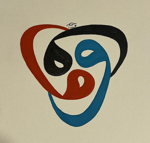 Abstraktes originalgemälde - abstraktes,