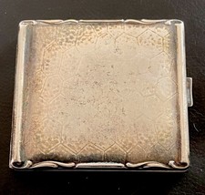 Hübsches antikes 835er  Silber  Zigaretten Etui oder Visitenkarten Dose