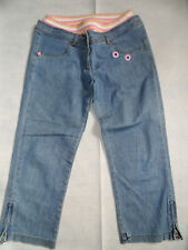 MISS BLUMARINE schöne Jeans 3/4 Jeans mit Doppelbund Gr. 14 J TOP ST1021