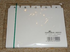 DURABLE Leitregister A6 quer