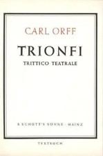Trionfi trittico teatrale - teatrale, |