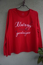 " esmara"  Da.  Long Shirt    Langarm   rot  Gr. 52/54