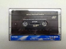 Audiokassette TDK MAex 60