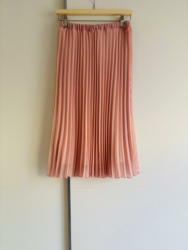 Plissee midi rock - h&m, xs