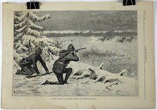 "HUNTING CARIBOU IN THE BARREN