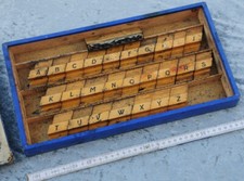 Rankenschrift Stempelsatz Buchstaben Handstempel Druck Stempeln Alphabet Shabby.