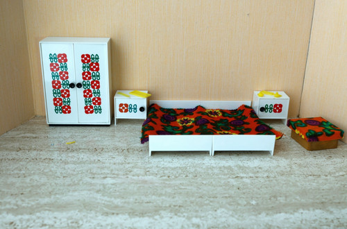 Schlafzimmer puppenstuben - schlafzimmer,