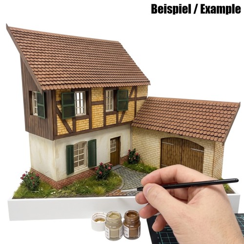 Bauernhof mit scheune - bauernhof, 1:35