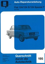 FIAT 124/124S/124 Special T, Reparaturanleitung Reparaturbuch/Handbuch/Wartung
