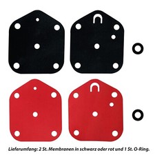 Benzinhahn Membranen-Set passend für Suzuki® GT 250, GT 380, GT 500, GT 750