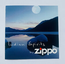 Zippo Katalog / Prospekt / Zeitschrift - Zippo Indian Spirits