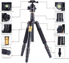AFAITH Profeshional Tragbare Stativ Monopod & Kugelkopf für SLR-Kamera Stativ
