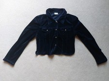 Samt Jacke/Bluse Gr. 164