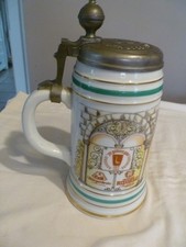 Bierkrug  mit Deckel 2000 Jahre Augsburg