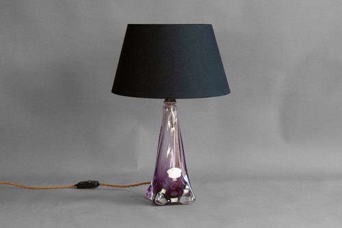 Val lambert glas tischlampe - st,