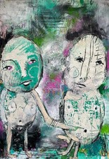 Original Außenseiter Kunst