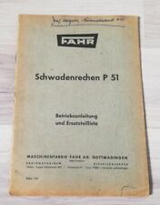 FAHR Schwadenrechen P51
