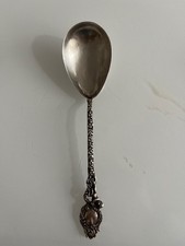 Sahnelöffel 835 Silber 14 cm