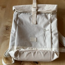 Johnny Urban Rucksack  Beige - Robin Medium - Rolltop Mit Laptopfach