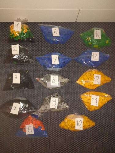 Lego steine sortiert zum - sortiert,
