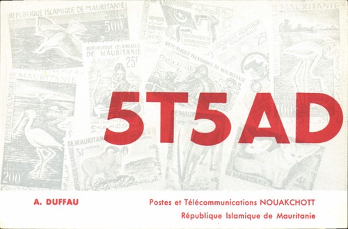 Qsl karte der islamischen - qsl-karte,