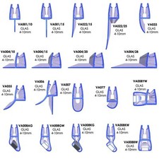 Duschtürdichtung Glasstärke