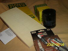 Zündkerzen Champion Ölfilter Pollenfilter Fiat Punto HGT Barchetta 183 1,8i 16V