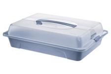 ROTHO COOL & FRESH Party-Butler Kuchenglocke Kunststoff mit Deckel Blau B 44 cm