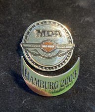 Harley Davidson MDA Hamburg 2003 PIN Abzeichen 100 Jahre Harley Event