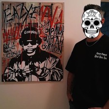 Easy E Keilrahmen Kunst Gemälde