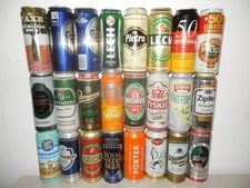 24 Schöne Bierdosen aus