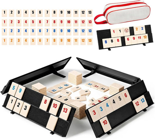 Reisespiel rummy set mit - set, 106