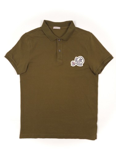 Moncler double logo polo shirt - polo,