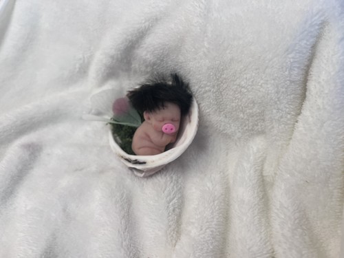Polymer clay baby - baby, skulptur