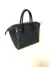 Schöne hochwertige Tasche Vera Pelle Blumenmuster Italien TOP