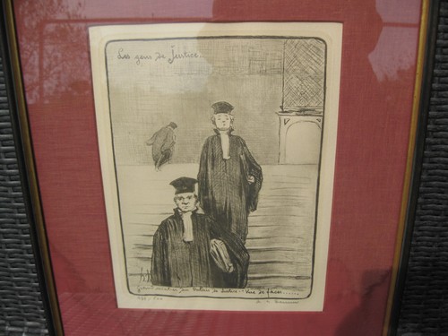 Honore daumier radierung - daumier,,