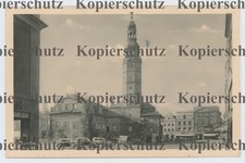 Postkarte, AK, Bunzlau , der Marktplatz , Schlesien (102)