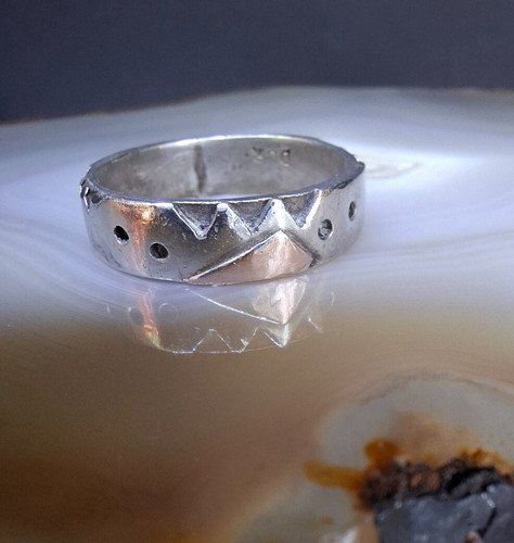 Ring silber 925 bandring - silber,